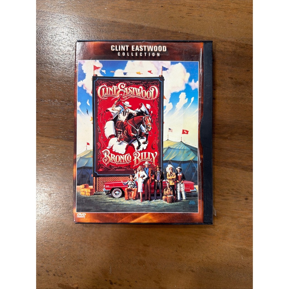 Clint Eastwood Bronco Billy DVD 1980 Movie Warner Bros Collection Snap Case